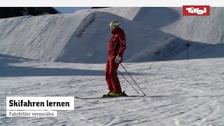 Skifahren lernen Top 4 Skifahrfehler vermeiden I Skikurs ⛷ [upl. by Tiernan]