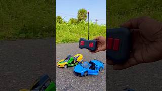 2 Remote Control Spots Car amp Racing car Testing car toys shorts [upl. by Nolat]