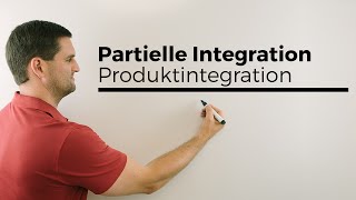 Partielle Integration Produktintegration langsame Version Übersicht  Mathe by Daniel Jung [upl. by Barty277]