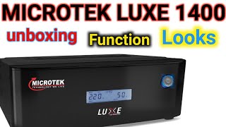 microtek luxe 1400 inverter review  microtek luxe 1400 display [upl. by Yrrac]