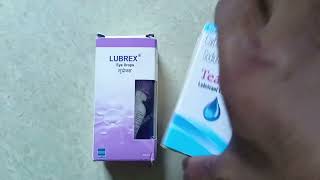 Lubrex eye dropsCarboxymethylcellulose Eye Drops IP 05wv Tear DropsLubricating eye drops [upl. by Stiruc]