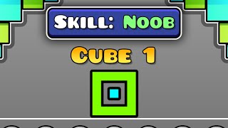 Si los cubos de Geometry Dash tuvieran habilidades [upl. by Nahshon]