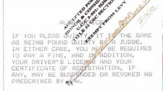 NOTICE OF DEFENSE amp CLAIM IN RECOUPMENT UNDER UCC 3305 amp 3306 MADE ON NYPD OFFICER JAMES PRINZO [upl. by Alistair]