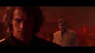 Anakin Skywalker vs Obi Wan Kenobi Part 1 [upl. by Eetnuahs]