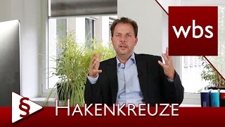 Recht für YouTuber Darf ich Hakenkreuze in Videos zeigen  Rechtsanwalt Christian Solmecke [upl. by Naujad388]