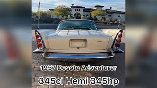 RARE HEMI POWERED 1957 Desoto Adventurer 1 of 1600 [upl. by Adnolat315]