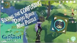 Solving the CONFUSING Mini Puzzle in Dunyu Ruins [upl. by Bunch46]