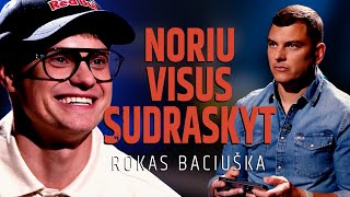 Nepatogūs klausimai su Rolandu Mackevičiumi Svečiuose – Rokas Baciuška [upl. by Siol]