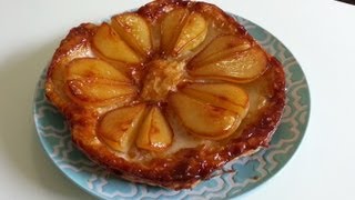 Caramelised Pear Tarte Tatin [upl. by Essam]