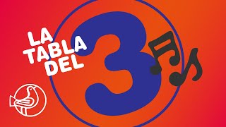 Canción de la Tabla del 3  Las Tablas de multiplicar  Canciones para crecer [upl. by Ymirej86]