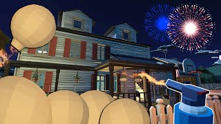 I Filled a House with FIREWORK NUKES  Fireworks Mania Mod Gameplay [upl. by Ellennahc353]