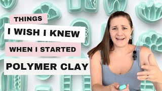 11 Things I Wish I Knew about Polymer Clay when I started [upl. by Ahsitaf]