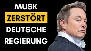 CompactVerbot Elon Musk bezeichnet Ampel als MilitärDiktatur [upl. by Neeluqcaj]