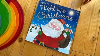 ‘Twas Night Before Christmas by Clement Clarke Moore  Audiobook  Pasaka bērniem [upl. by Munroe]