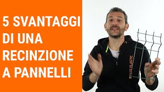 5 svantaggi di una recinzione a pannelli modulari [upl. by Odiug999]