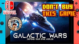 𝐃𝐎𝐍𝐓 𝐁𝐔𝐘 𝐓𝐇𝐈𝐒 𝐆𝐀𝐌𝐄  Galactic Wars Defend Your Star Worlds Nintendo SwitchFramerate amp Gameplay [upl. by Nahtanoy]