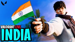 Team INDIA in FINALS 🇮🇳  Valorant Live Stream 🔴 valorant valorantlive [upl. by Anselmi847]