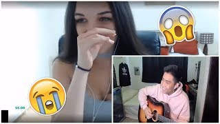 YOUNOW SINGING  GORGEOUS GIRL CRIED TO MY SINGING 2019 [upl. by Klement]