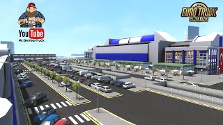 Bus Terminal Mod By deTbiT 139 First Look  Euro Truck Simulator 2 🚌 [upl. by Eyaf52]