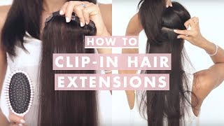 How to Clip In Luxy Hair Extensions [upl. by Loeb]