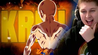 How Strong Is Krillin REACTION [upl. by Annmarie]