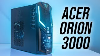 Acer Predator Orion 3000 Gaming PC Review [upl. by Eneirda]