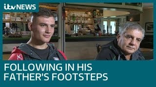 Rugby star Jake Polledri talks playing for Gloucester and Italy in the Six Nations  ITV News [upl. by Jaban]