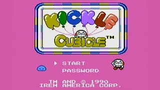 Kickle Cubicle  NES Gameplay [upl. by Nyasuh]