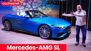 MercedesAMG SL 2022  Presentación estática  Review en español  cochesnet [upl. by Yblehs561]