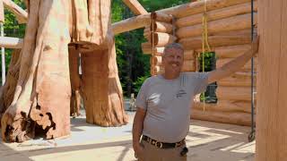 Peter Arnold Log Homes with Hayward amp Company Custom Builders [upl. by Larisa]