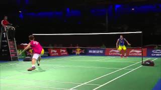 F  2014 BWF World Championships  Lee Chong Wei vs Chen Long [upl. by Danyluk]