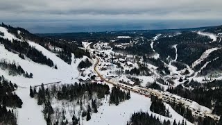 Skiing at Lutsen Mountains Minnesota 2021 [upl. by Materi]