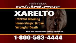 Xarelto Lawyer Advertisement Commercial [upl. by Rudman]