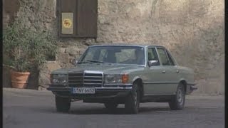 Unterwegs im Mercedes W 116 [upl. by Ehcram]