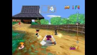 Snowboard Kids Plus Ninja Land VS SHINOBIN [upl. by Aikat924]