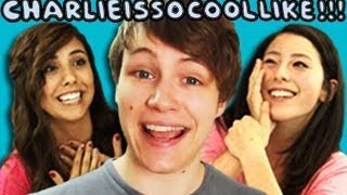 TEENS REACT TO CHARLIEISSOCOOLLIKE [upl. by Jonette590]