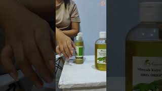 How to apply Cajuput Oil to warm your body and its as simple as this cajeput cajuput [upl. by Ahsirahc258]