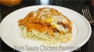 Vodka Sauce Chicken Parmesan w Angel Hair Pasta  Quick amp Easy  Quanas Kitchen [upl. by Diley]