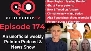 Pelo Buddy TV 174  Ross Rayburn leaving Peloton Ghost Pacer Patents Alex T shoes restock amp more [upl. by Berey]