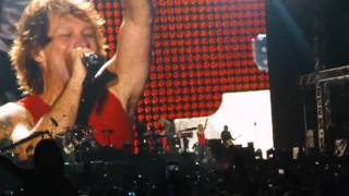 Bon Jovi quotLivin on a Prayerquot  Live in São Paulo Brazil 061010  Morumbi Stadium HD [upl. by Annice]