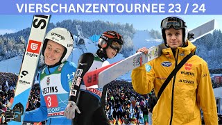 Skispringen Vierschanzentournee OBERSTDORF GER 1 Durchgang [upl. by Anyah]