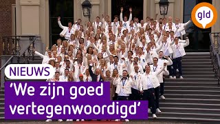 Gelderse olympiers genieten van huldiging in Den Haag [upl. by Rind]