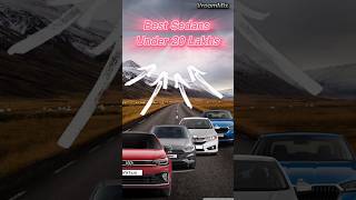 Best Sedans Under 20 lakhs [upl. by Leile]