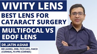 VIVITY Lens  Best Lens for Cataract Surgery  Alcon Vivity Edof IOL  Vivity Edof Vs Trifocal IOL [upl. by Inverson]