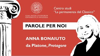 Anna Bonaiuto  da Platone quotProtagoraquot [upl. by Margi744]