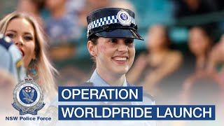 Operation WorldPride 2023 Launch  NSW Police Force [upl. by Yearwood]