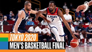 France 🇫🇷 vs USA 🇺🇸  Mens Basketball Gold Medal Match  Tokyo Replays [upl. by Basia754]