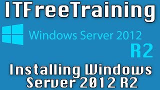 Installing Windows Server 2012 R2 [upl. by Iinde47]