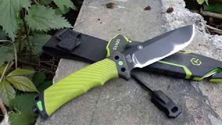 Nóż survivalowy Ganzo Firebird F803LG recenzjaporadnik survival knife [upl. by Sokul]