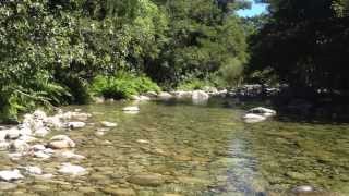 Le Tavignanu rivière et sentier de randonnée à Corte [upl. by Hacceber]